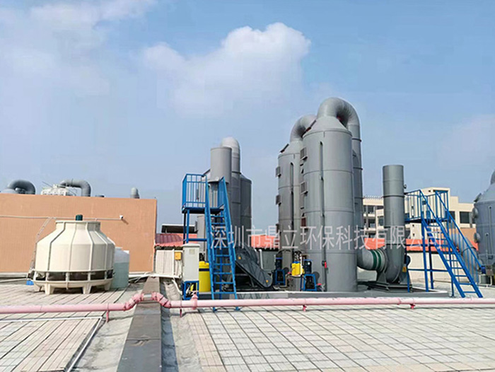 東莞市方實五金電子有限公司廢氣處理工程完（wán）工