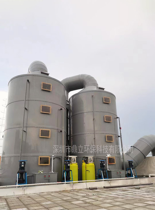 深圳市鴻榮恒鋁製（zhì）品有限公司廢氣處理成功案例